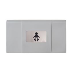Wall Mounted Horizontal Foundations Ultra Baby Changing Station with 5 Styles and Safety Features for Public Commercial Restrooms